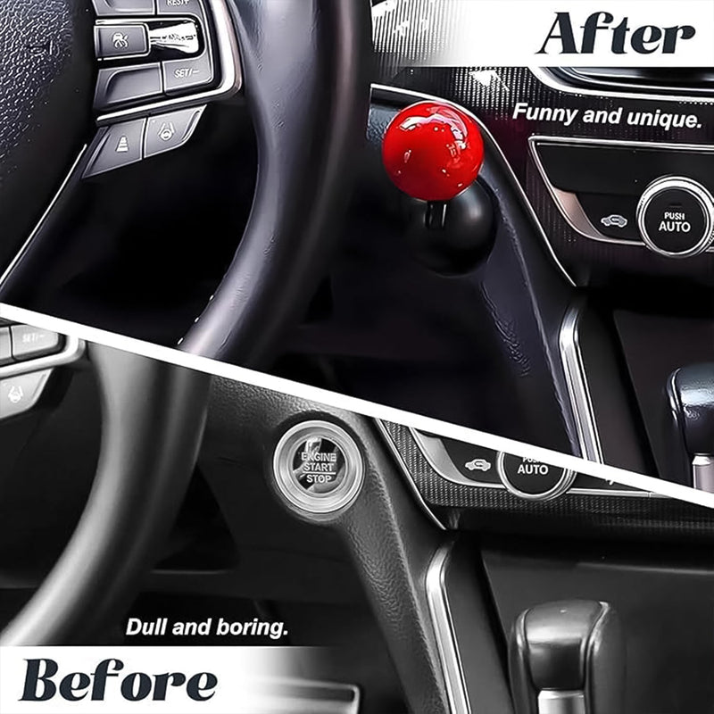 Car Engine Start Button Cover Wukusy