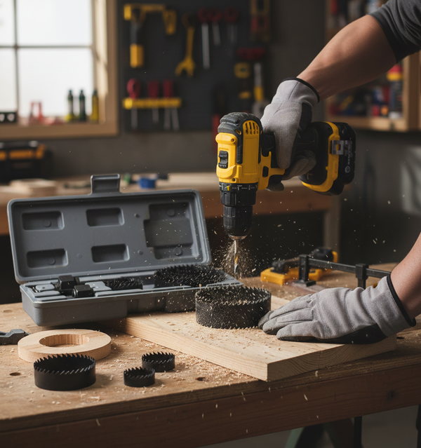 12 Pc Hole Saw Kit