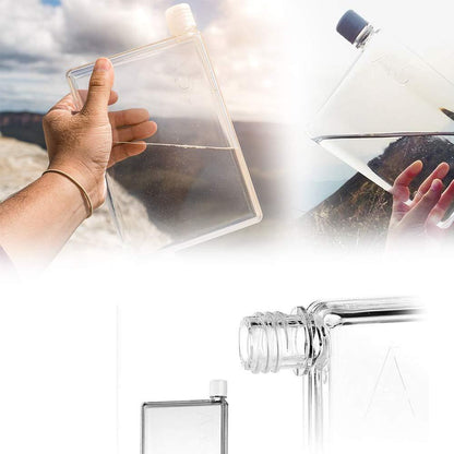 A5 Notebook with Plastic bottle