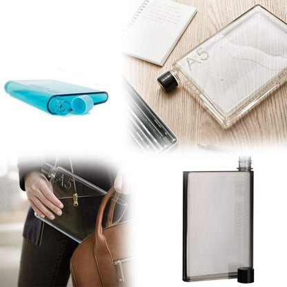 A5 Notebook with Plastic bottle