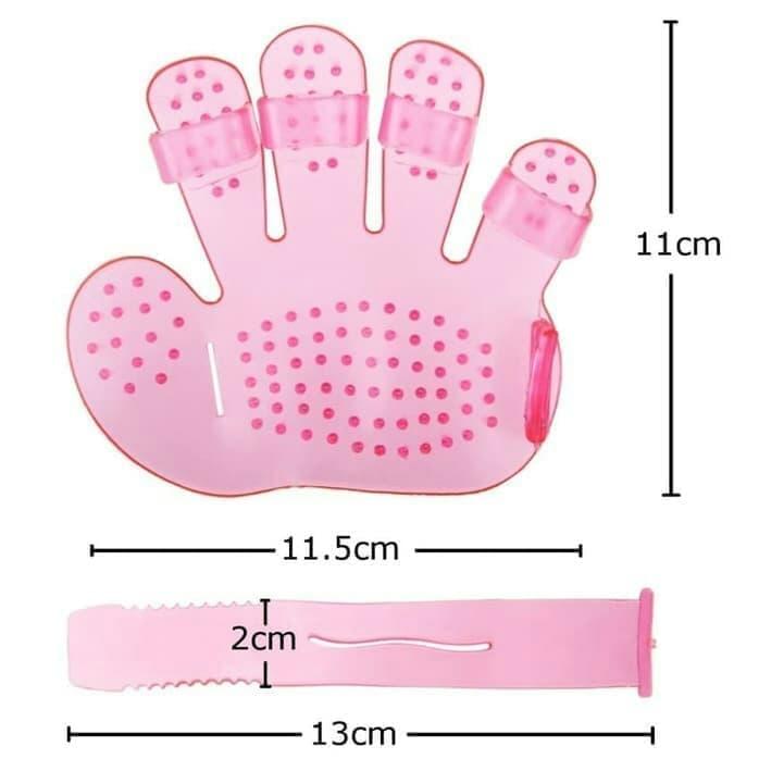 Rubber Pet Grooming Glove - BuyItOnline