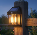 18W Solar Wall Light with Double Lamps & Motion Sensor