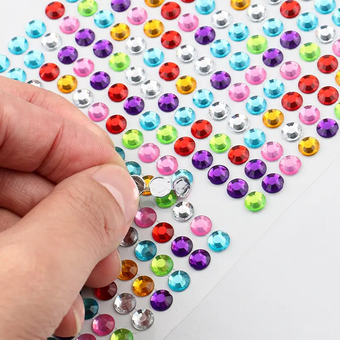 Self-Adhesive Crystal Stickers