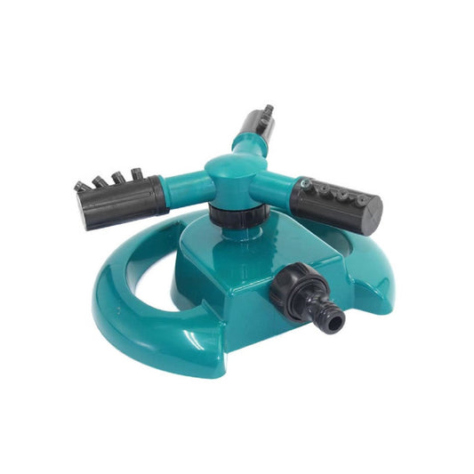 360° Rotating 3-Arm Lawn Sprinkler for Garden & Yard Irrigation