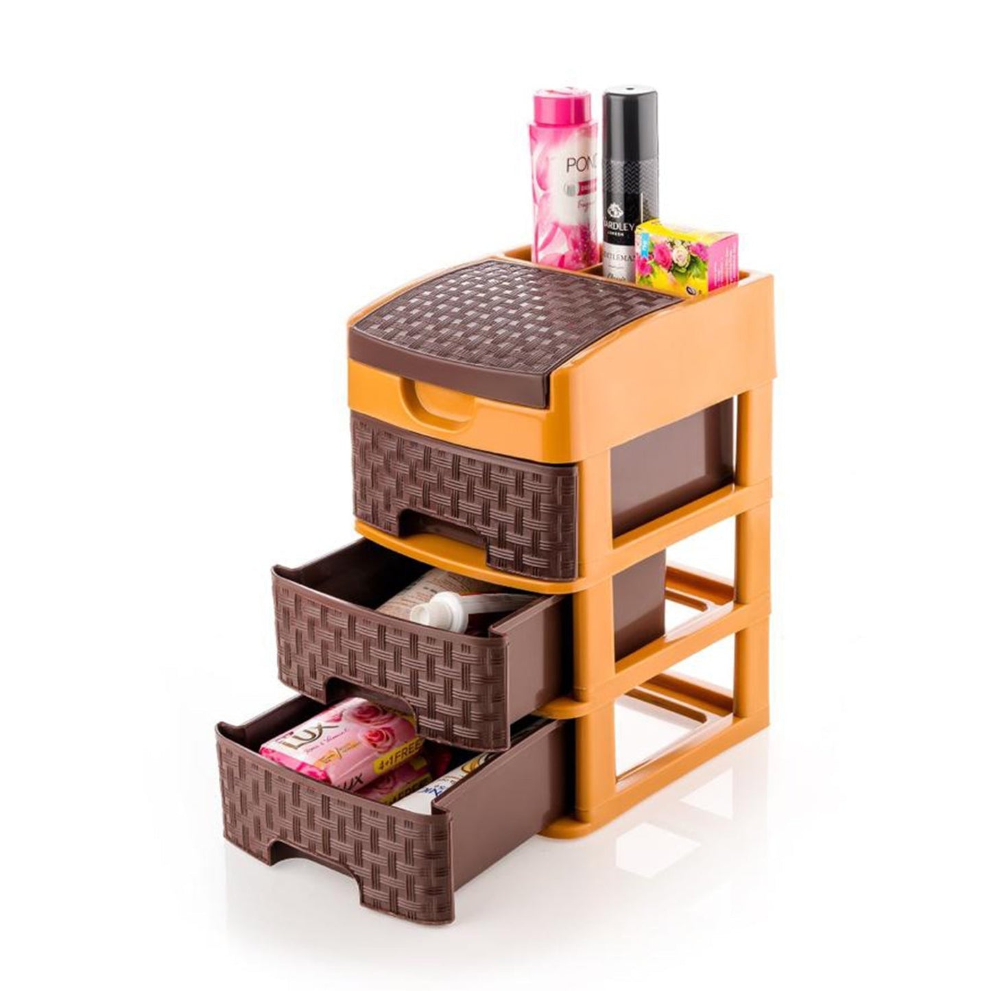 Mini 3-Layer Storage Drawer. Wukusy