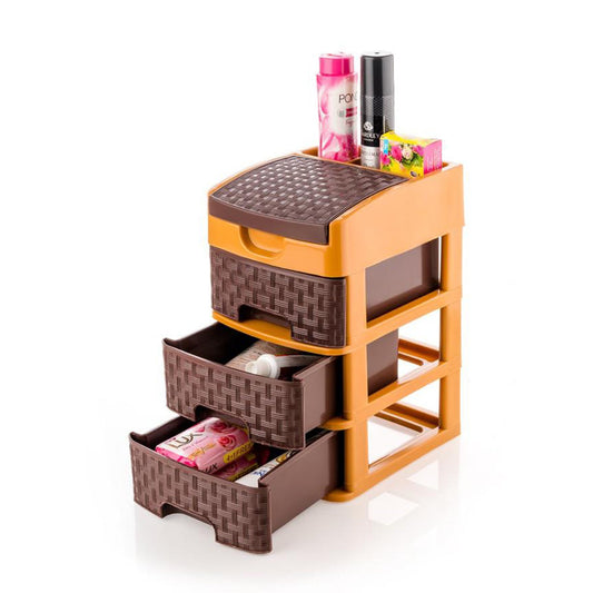 4792 Mini 3 Layer D Storage Used In All Kinds Of Household And Official Places For Storing Of Various Types Of Stuffs And Items Etc. Wukusy