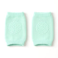 Mint Green Toddler Wool Knit Leg Warmer (Knee Guard) Wukusy
