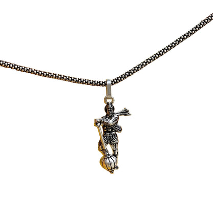 Hanuman Ji Pendant With Gada