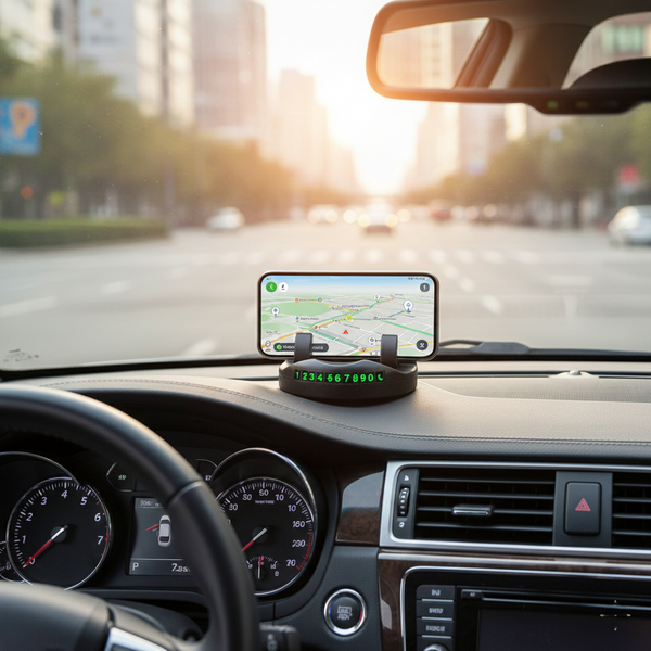 2-in-1 Car Anti-slip Mat Phone Holder 