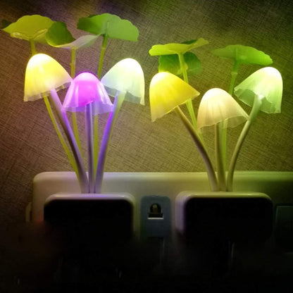 Night Light Mushroom Lamp