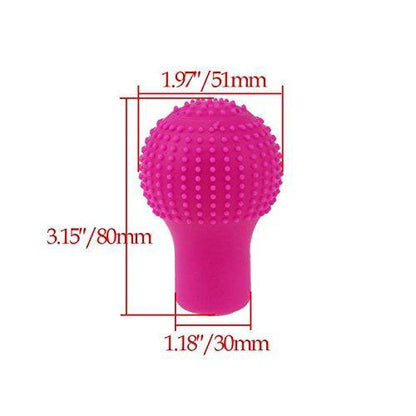 Universal Anti-Scratch Silicone Gear Shift Knob Cover