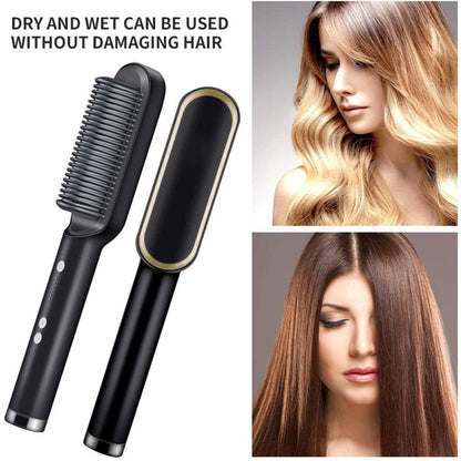 HQT-909B Hair Straightener Brush
