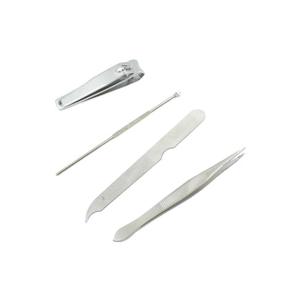 4-in-1 Nail Clipper Kit with Mirror