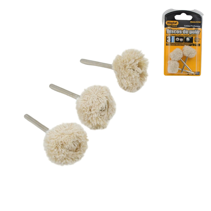 Cotton Polishing Buffing Wheel for Dremel - BuyItOnline
