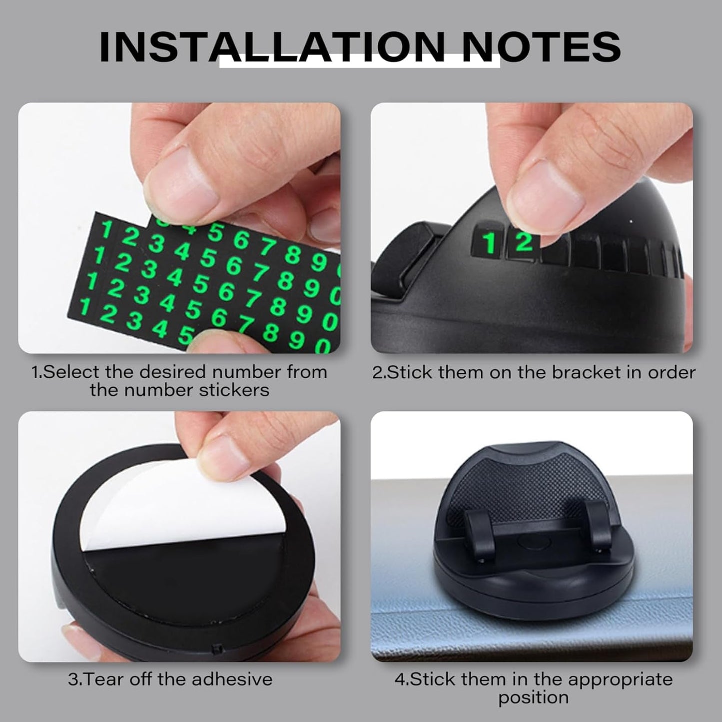 2 in 1 Car Anti-slip Mat Phone Holder