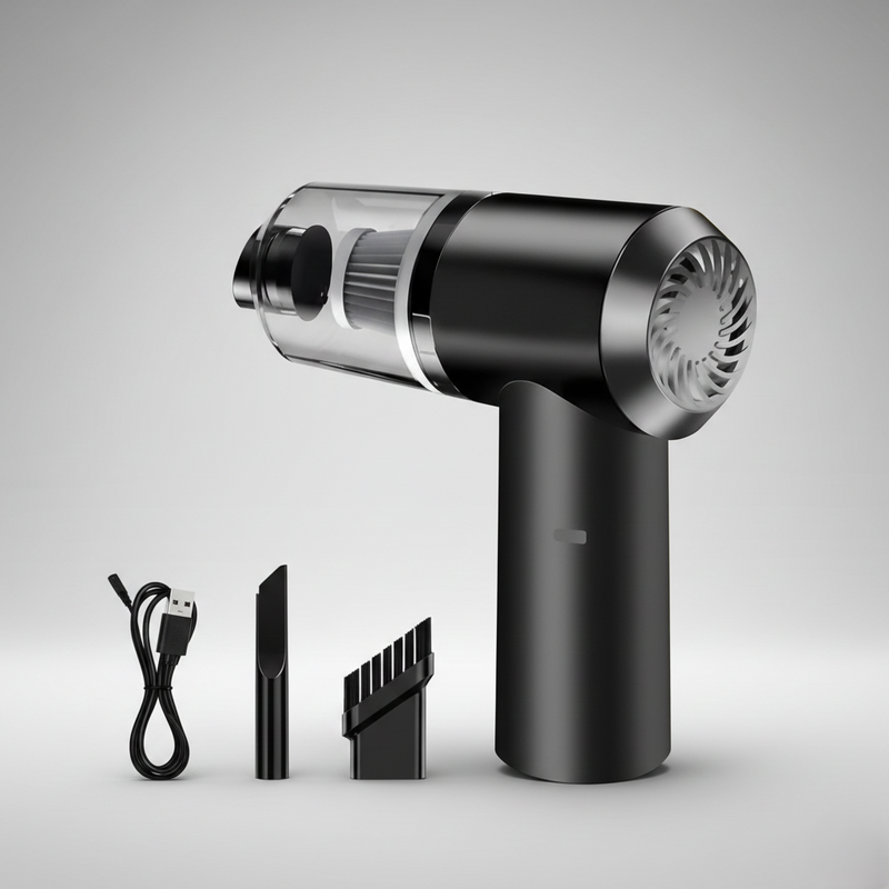 2 in 1 Vacuum Cleaner - Handheld Vacuum Car Cleaner Air Duster Wireless Rechargeable Home