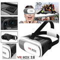 3D VR Box Virtual Reality Glasses providing an immersive experience with a clean design and adjustable strap.
