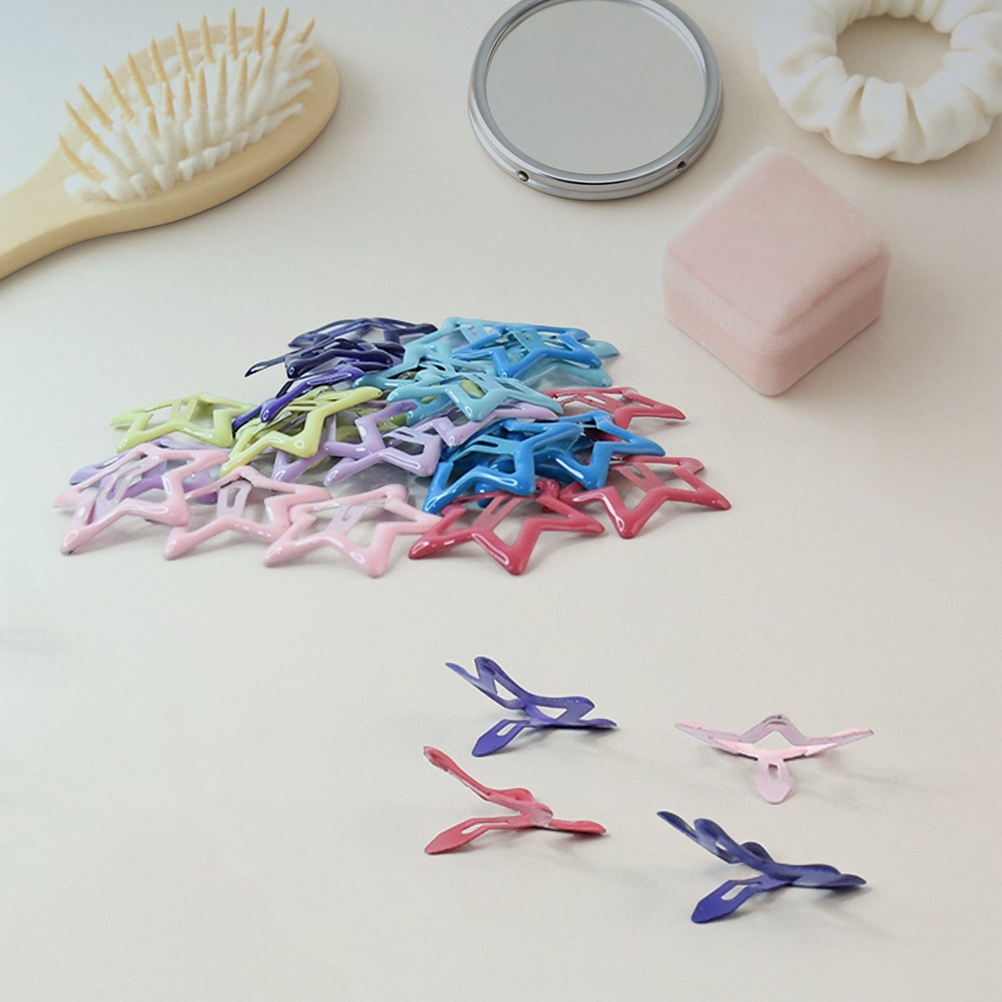 Metal Hair Clip Set For Girls