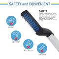 Men's Curling & Straightening Comb Wukusy