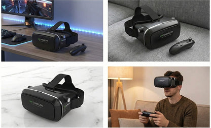 3D HD VR Glasses - Virtual Reality Headset with Headphones Wukusy