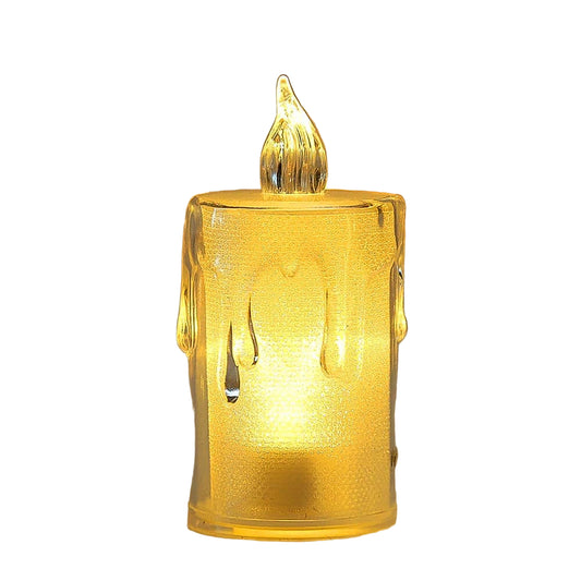 6240a Simple Candles For Home Decoration Crystal Candle Lights Wukusy