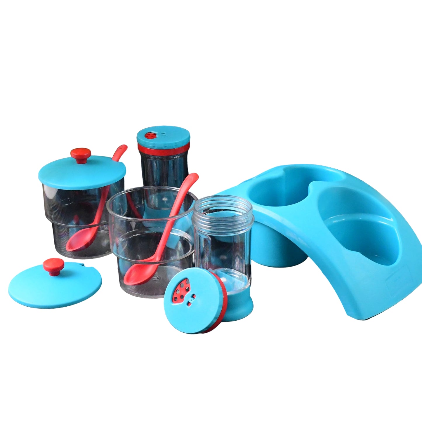 Supermom 4-in-1 Pickle, Salt & Pepper Storage Set.