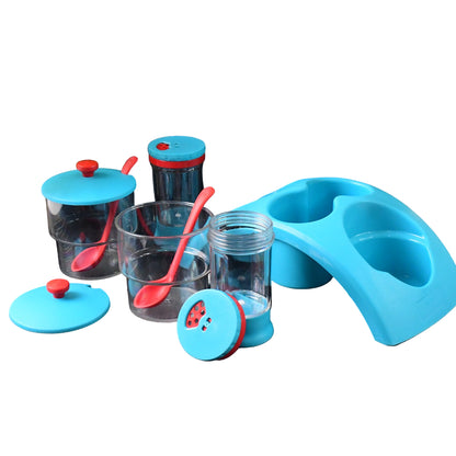 Supermom 4-in-1 Pickle, Salt & Pepper Storage Set.