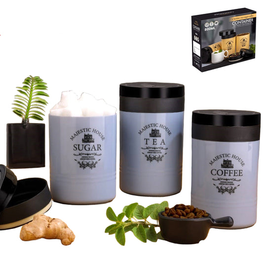 Airtight Tea Sugar Coffee Containers - BuyItOnline