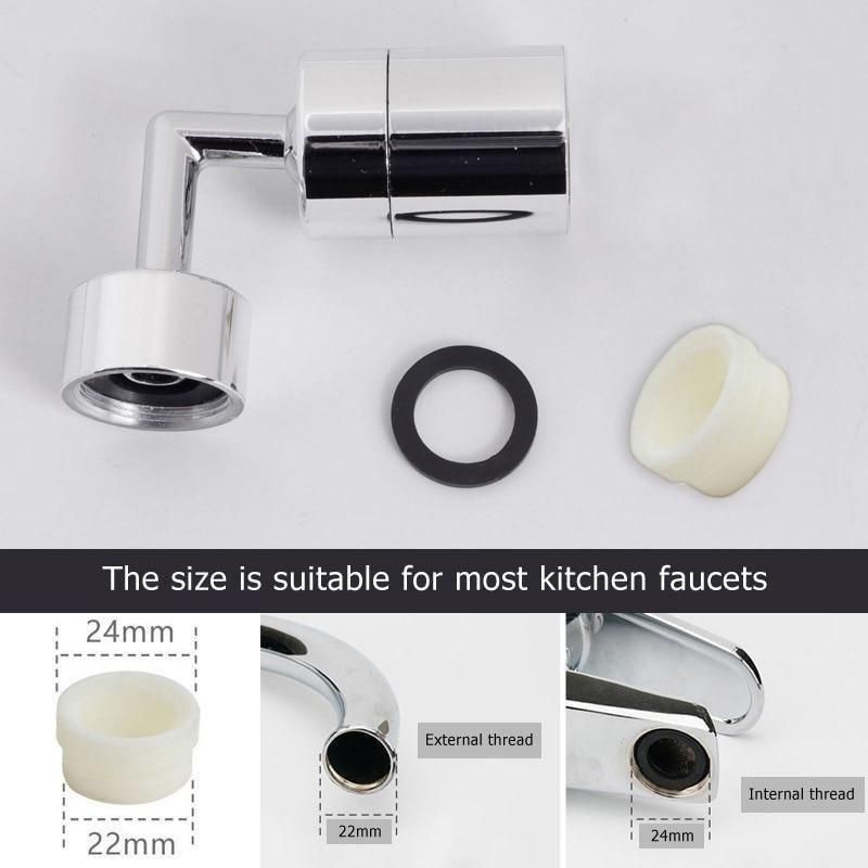 720 Degree Rotatable Spray Head Wash Basin Filter Faucet 219eaz-qw