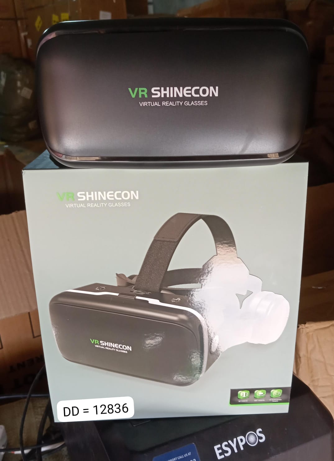 3D HD VR Glasses – Virtual Reality Headset with Headphones