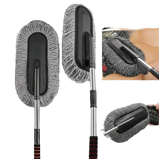 Car Dust Brush  Gentle And Efficient Cleaning Tool For Interior And Exterior (1 Pc)