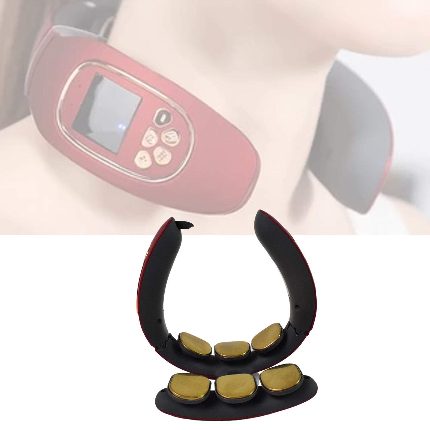 Smart Electric Neck And Back Pulse Massager