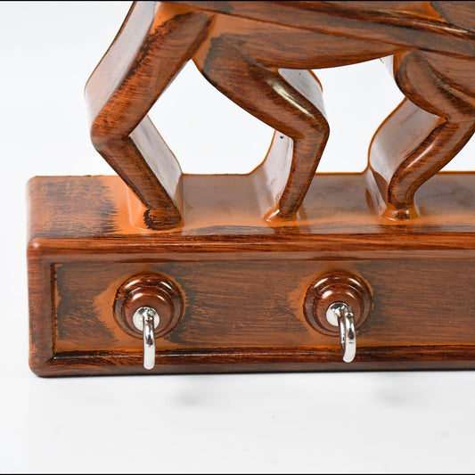 Plastic Rath Design Plastic 6 Hook Key Holder (1 Pc) Wukusy