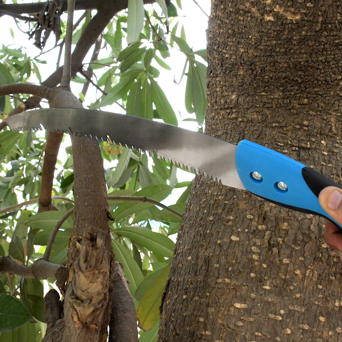 20-Inch Pruning Saw with High Carbon Steel Sharp Teeth & Protective Cover