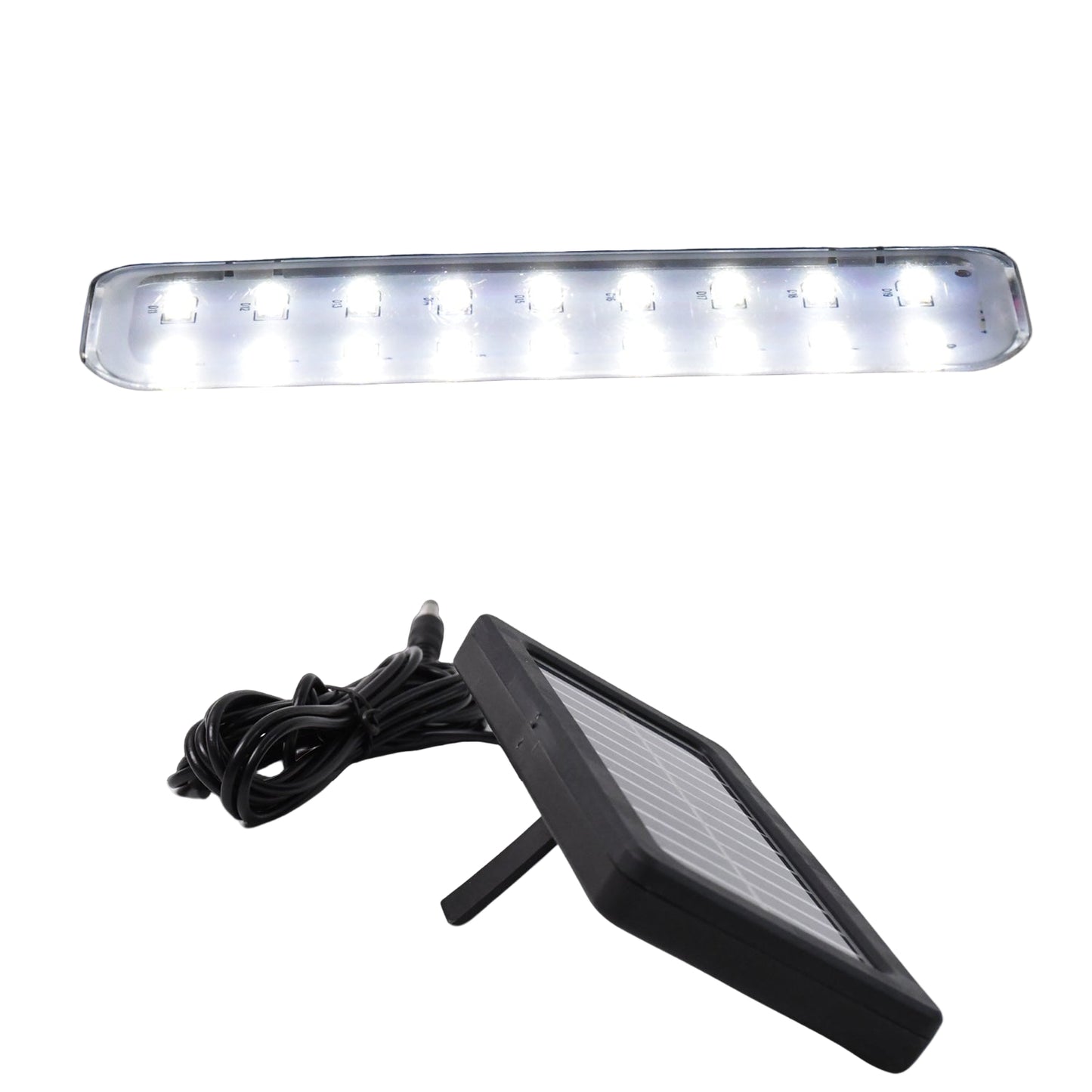 3 Modes Outdoor Indoor Hanging Solar Light  Small 18led  1 Big Led