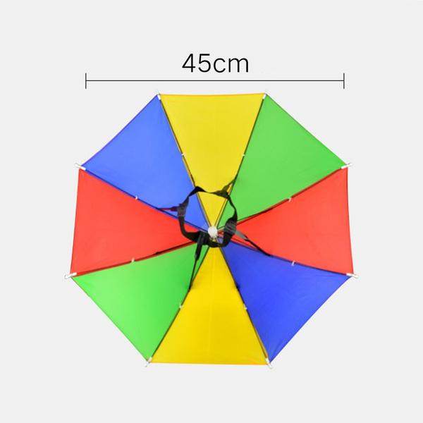 Hands Free Umbrella Hat