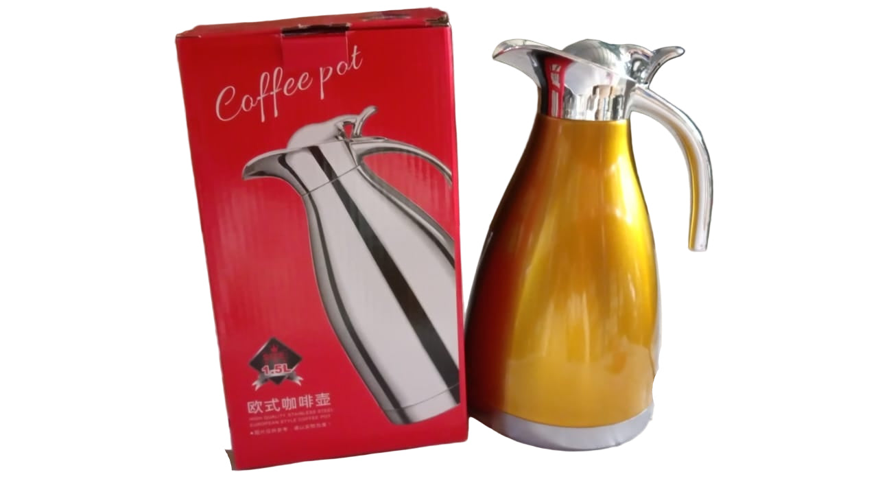 Stainless Steel Vacuum Insulated Kettle Jug - BuyItOnline