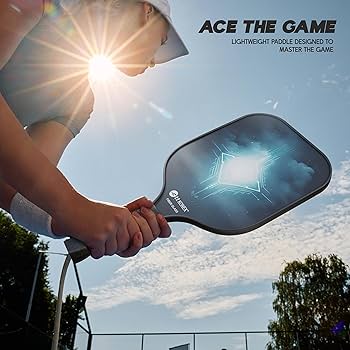 Konex Professional Fiberglass Pickleball Paddle With Cushion Grip Handle