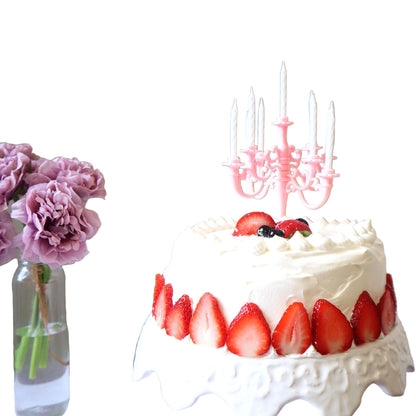 Luxury Birthday Cake Candles with Stand.