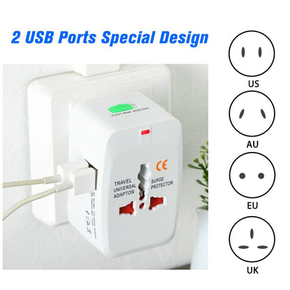 All-in-One USB Travel Adapter
