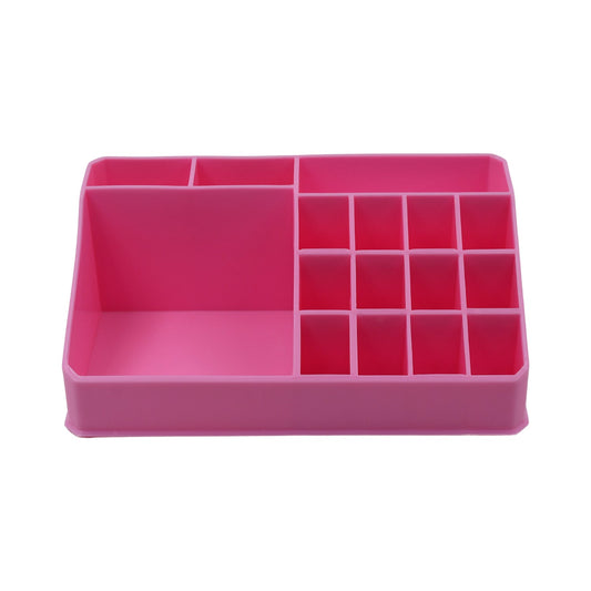 Makeup Organiser Cosmetic Makeup Lipstick Storage Box With Drawer Plastic Case Holder Skin Care Products (1 Pc) Wukusy