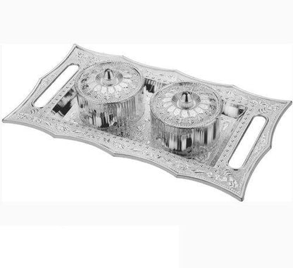 Multipurpose Decorative Mukhwas & Dry Fruit Serving Tray.
