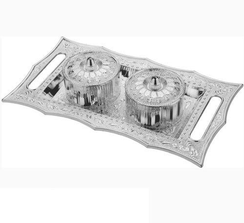 Multipurpose Decorative Mukhwas & Dry Fruit Serving Tray.