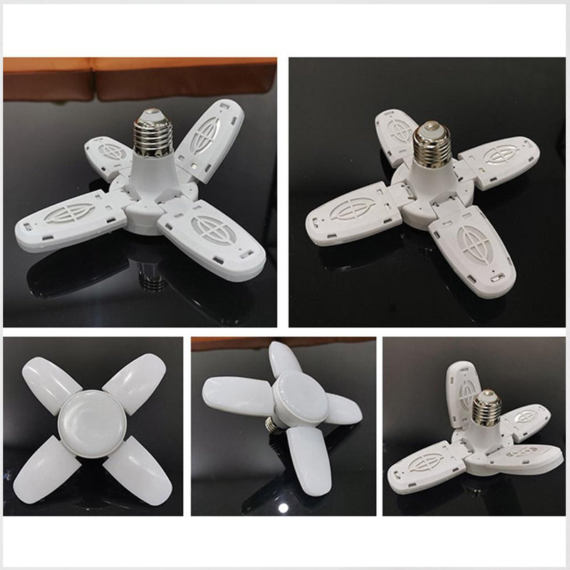 Fan Blade Foldable LED Bulb Wukusy