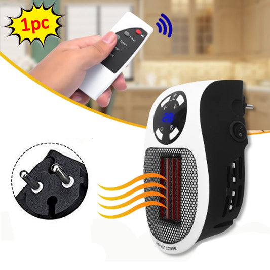 6033 Portable Electric Heater Mini Fan Heater Desktop Household Wukusy