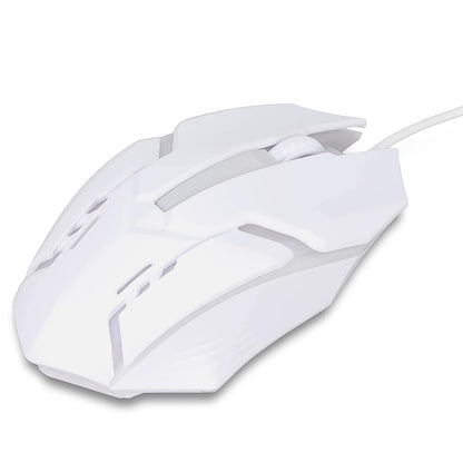 USB Wired Gaming Mouse with Colorful LED Lighting