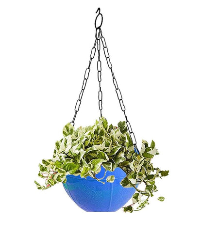 3851 Flower Pot Plant With Hanging Chain For Houseplants Garden Balcony Decoration Wukusy