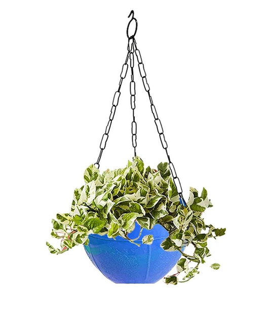 3851 Flower Pot Plant With Hanging Chain For Houseplants Garden Balcony Decoration Wukusy