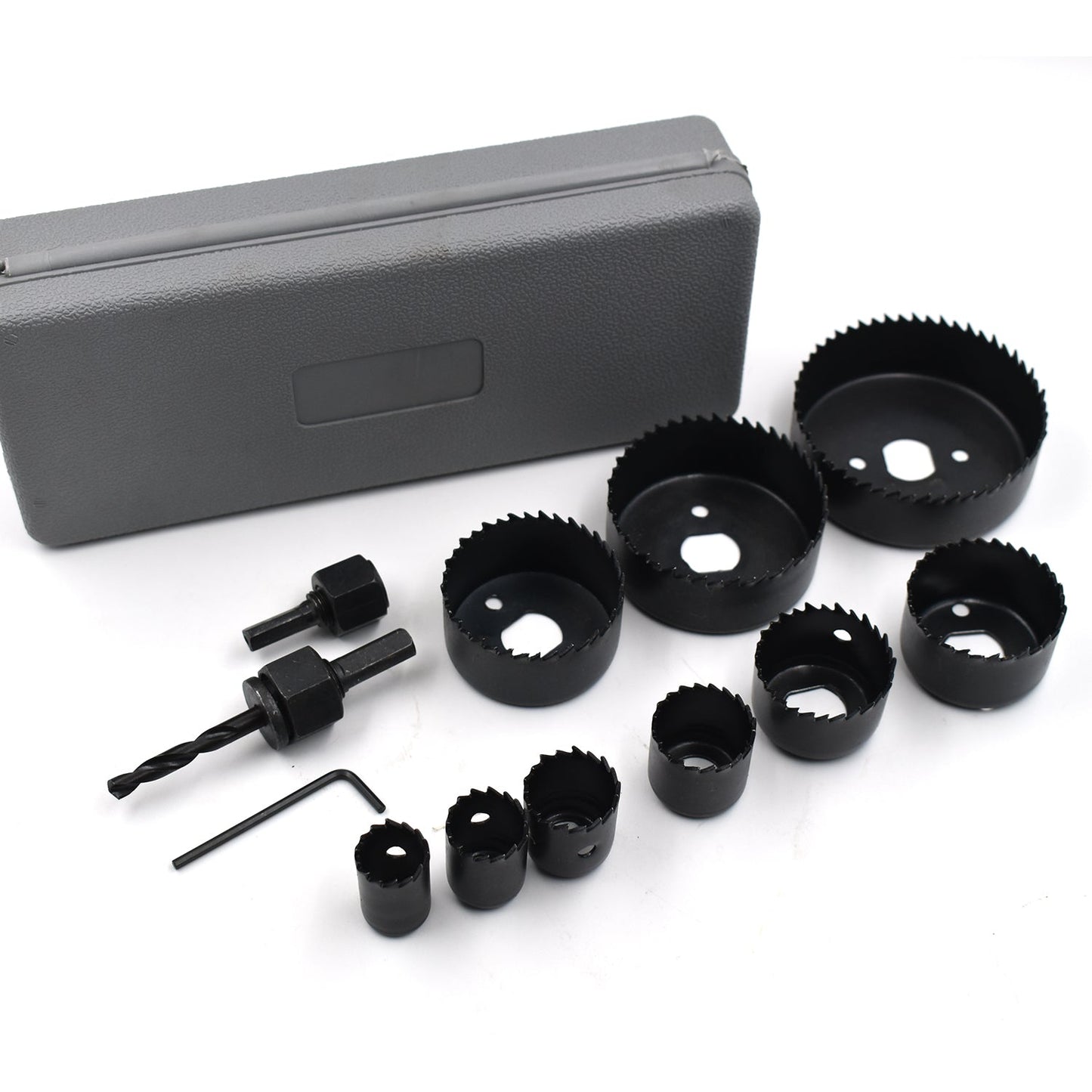 12 Pc Hole Saw Kit