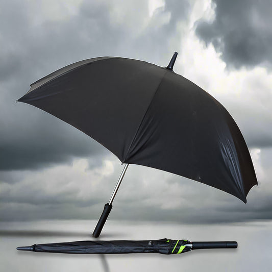 Sun umbrella with inside power fan
